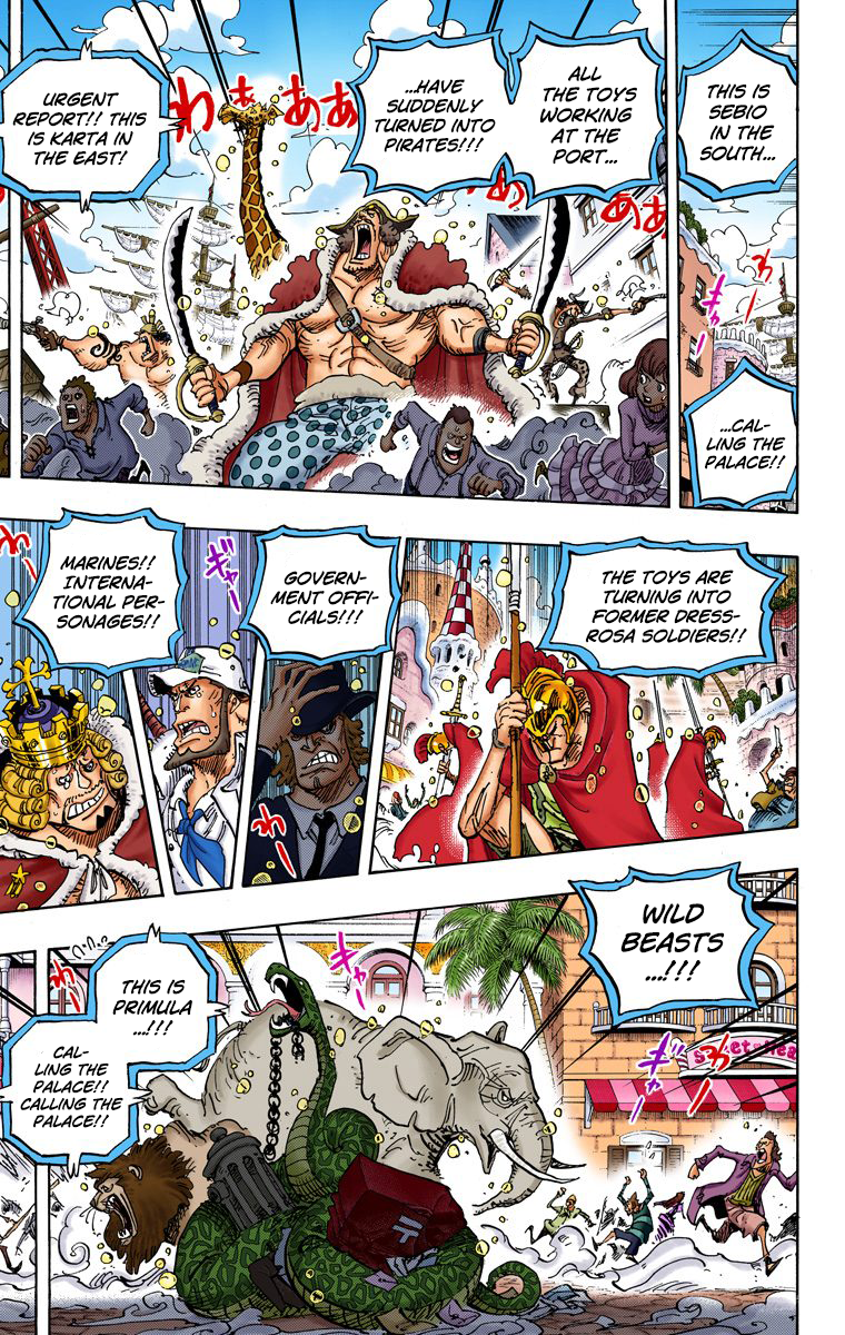 One Piece - Digital Colored Comics Chapter 743 13